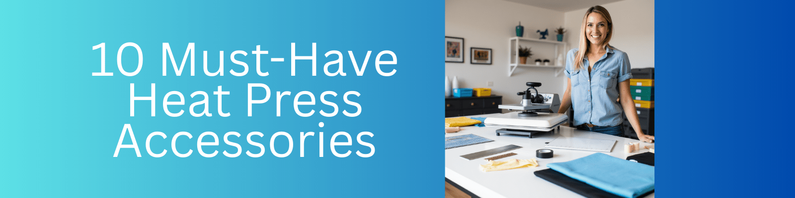 10 Must-Have Heat Press Accessories - We Print U Press DTF Transfers