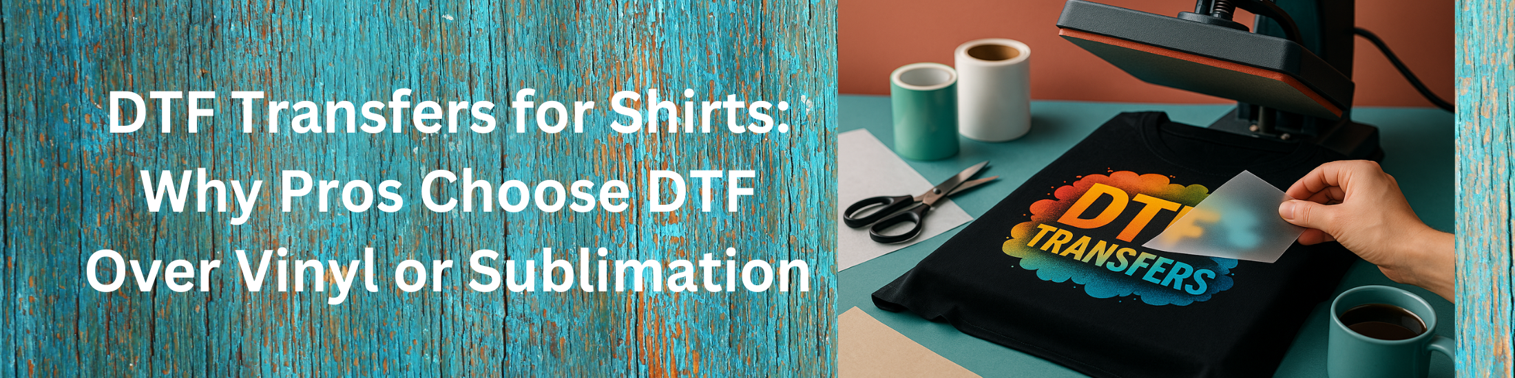 Why Pros Choose DTF Over Vinyl or Sublimation