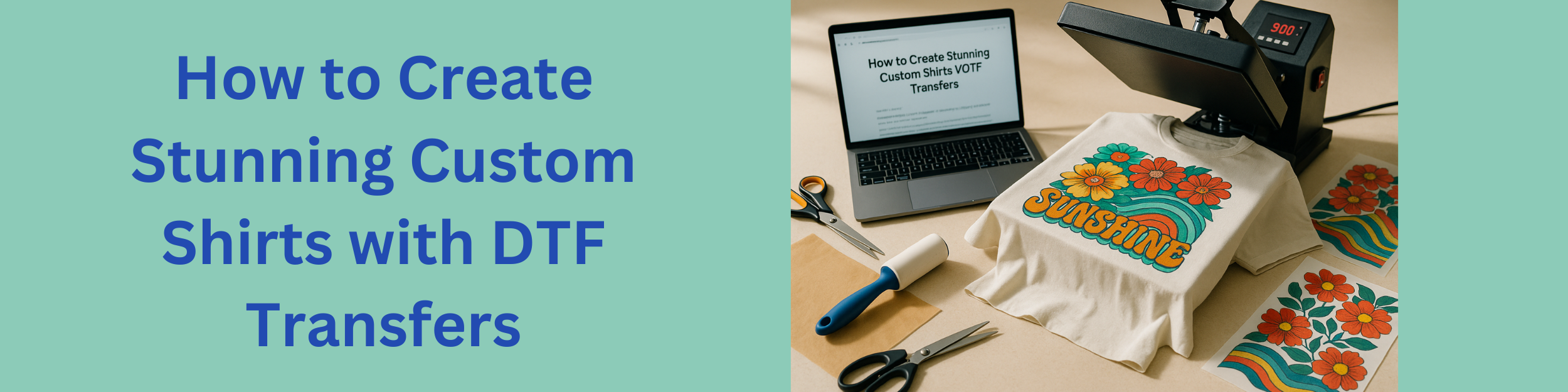 How to Create Stunning Custom Shirts with DTF Transfers