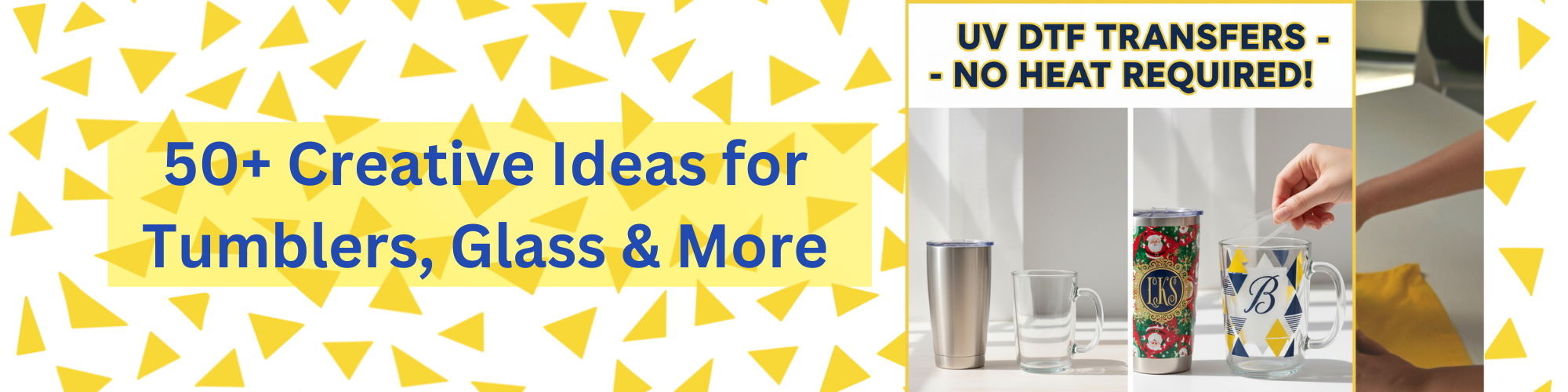 50+ Creative Ideas for Tumblers, Glass & More