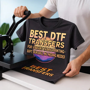 Shop Transfer Best DTF Transfers for Vibrant Shirt Printing—Soft, Durable, No Weedin