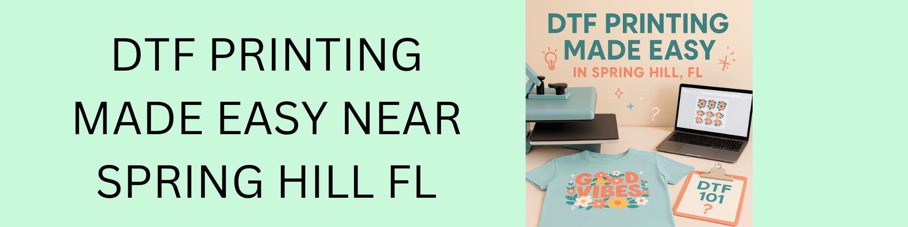 DTF Transfers in Spring Hill FL - We Print U Press DTF Transfers