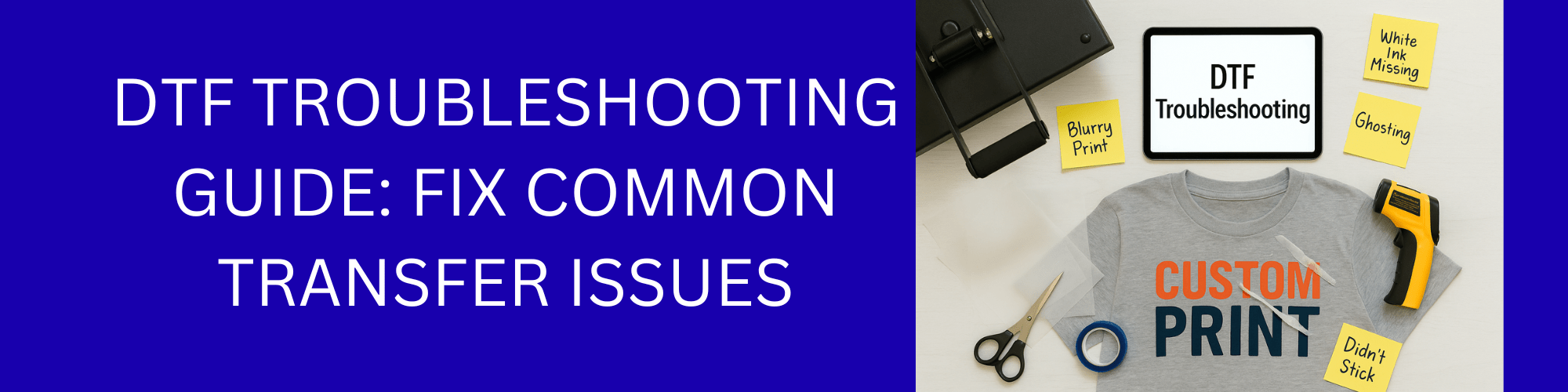 DTF Troubleshooting - We Print U Press DTF Transfers