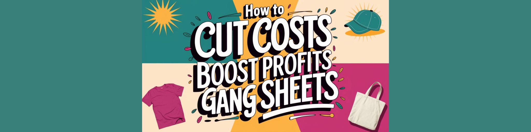 How to Cut Costs and Boost Profits with DTF Gang Sheets - We Print U Press DTF Transfers