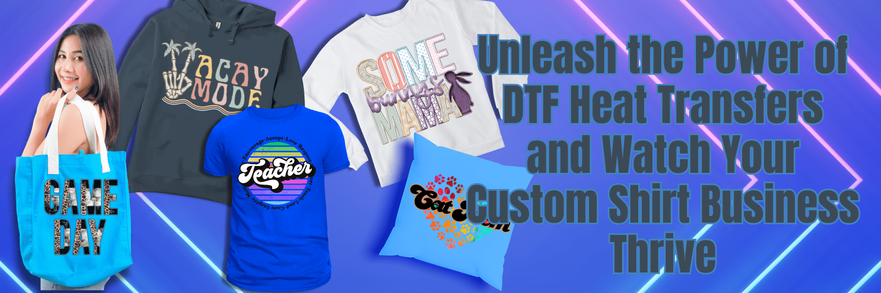 Top DTF Heat Transfer Solutions for Custom Apparel and Decoration - We Print U Press DTF Transfers