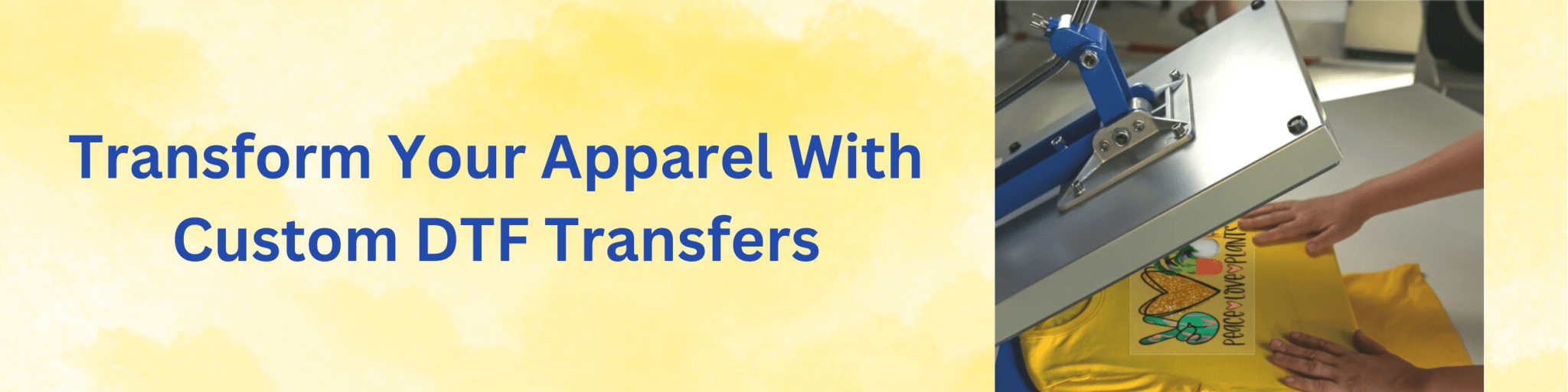 Transform Your Apparel With Custom DTF Transfers - We Print U Press DTF Transfers
