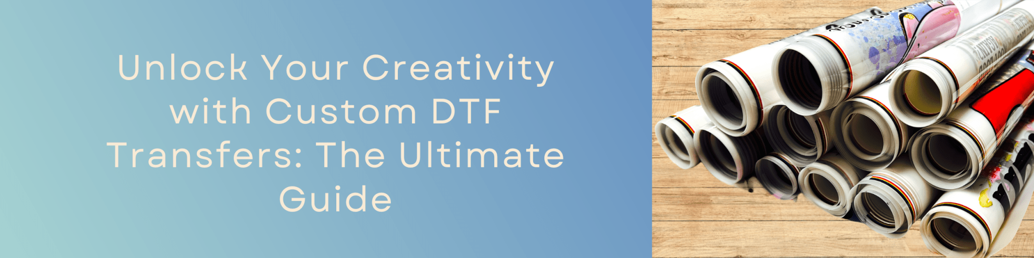 Unlock Your Creativity with Custom DTF Transfers: The Ultimate Guide - We Print U Press DTF Transfers