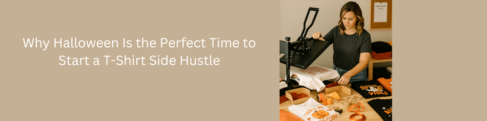 Why Halloween Is the Perfect Time to Start a T-Shirt Side Hustle - We Print U Press DTF Transfers