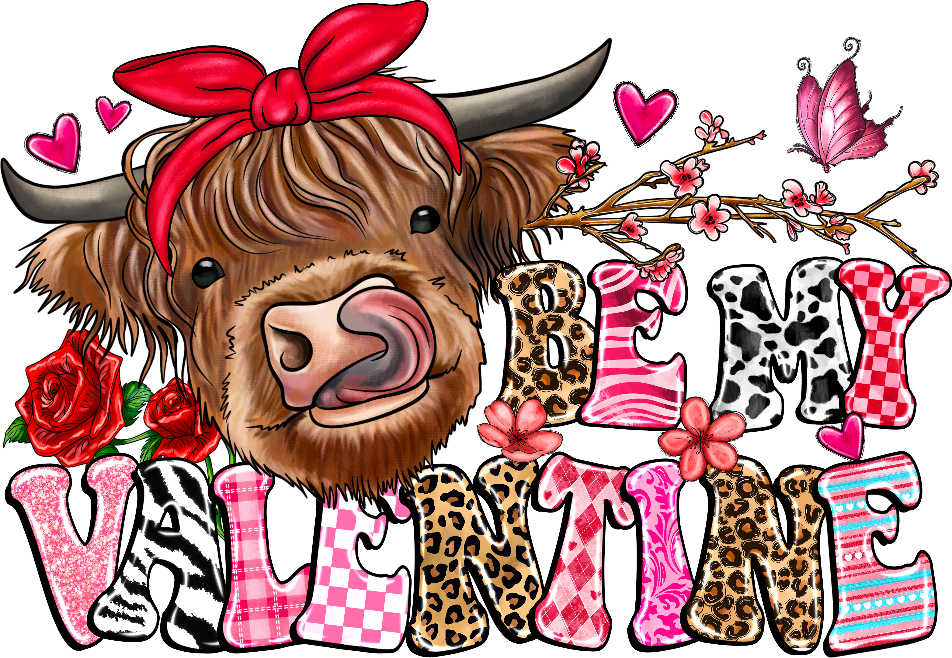 Valentine's Day DTF Transfer Prints new