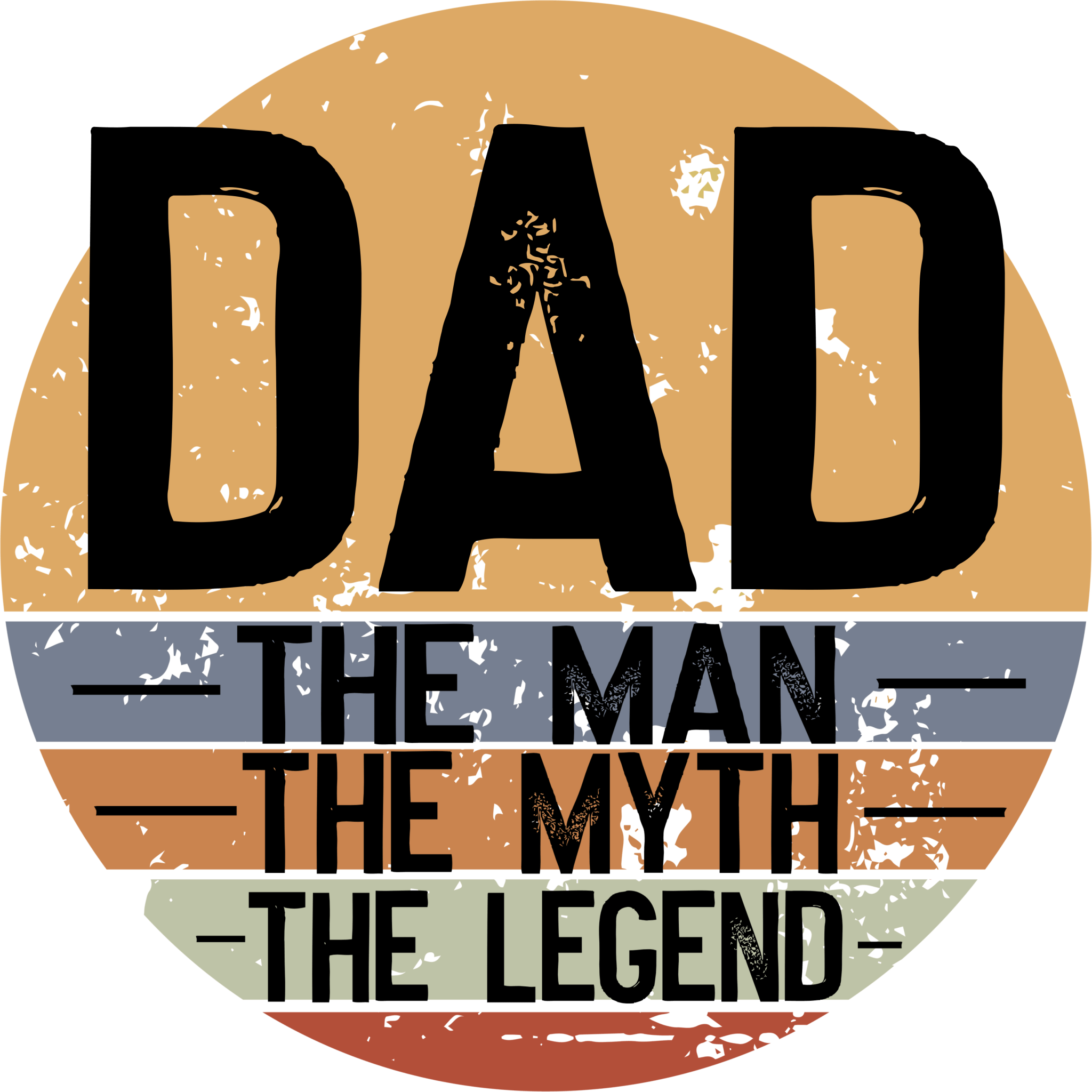 Dad DTF Transfer Prints - We Print U Press DTF Transfers