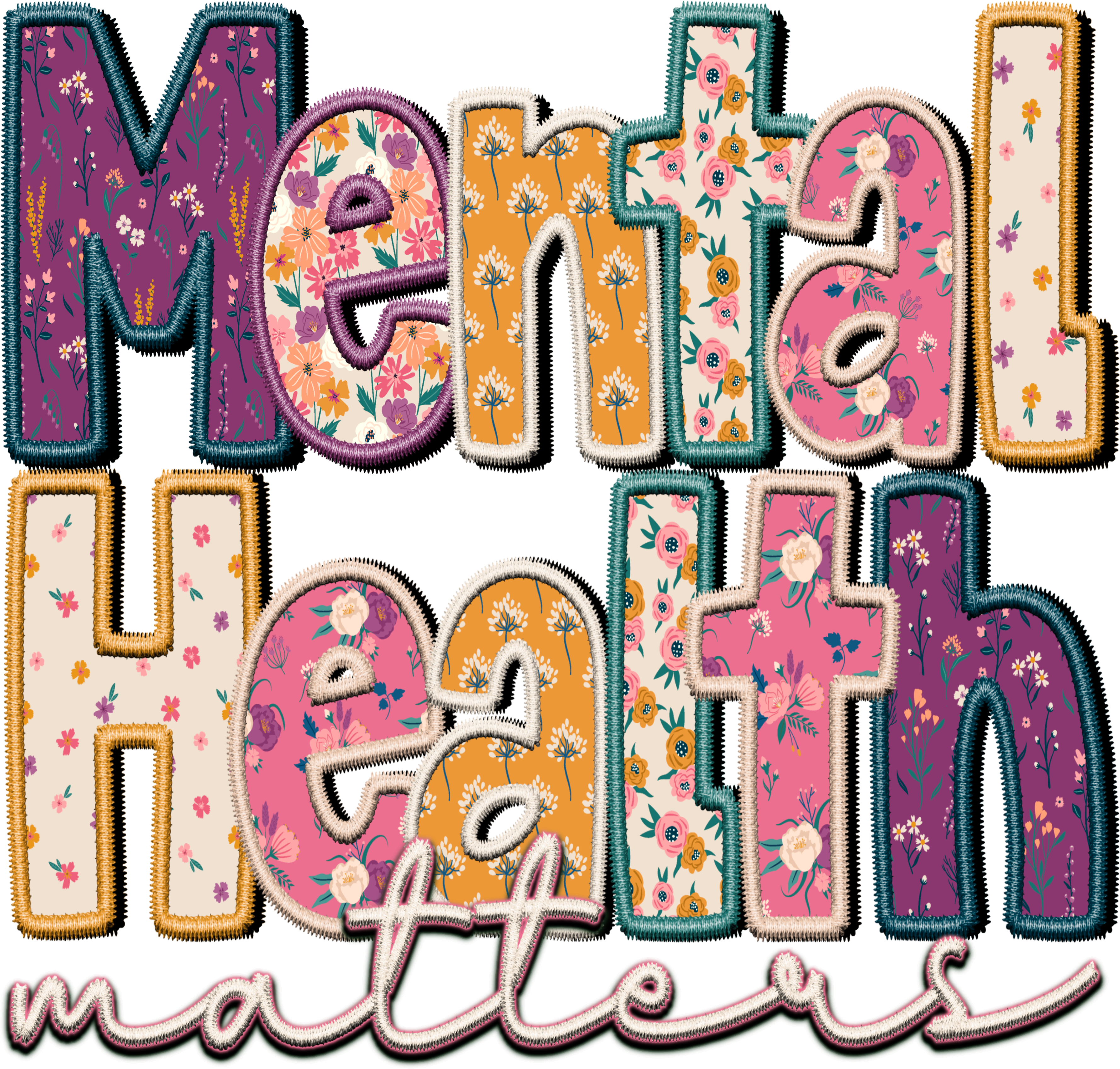 Mental Health & Suicide Awareness DTF Transfers new