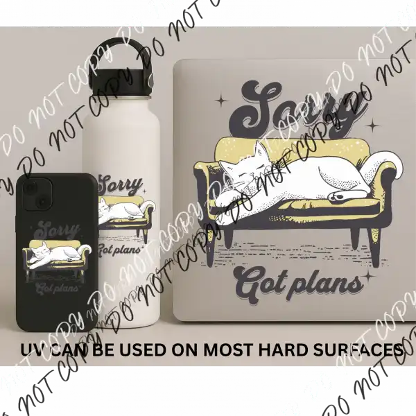 UV Transfers (for hard surfaces NOT fabric) - We Print U Press DTF Transfers