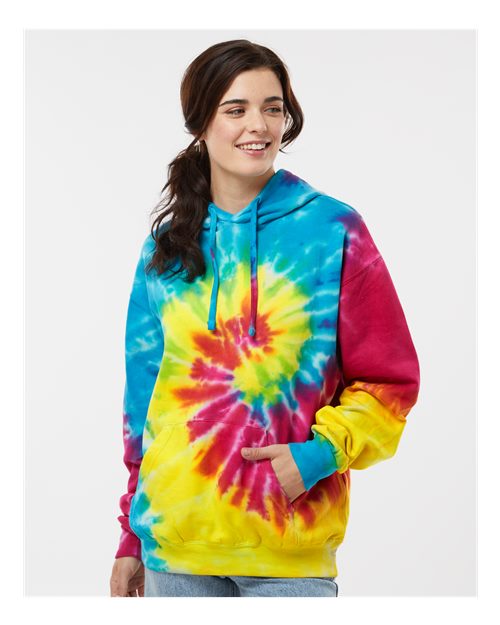 Unisex Tie-Dyed Hooded Sweatshirt - 8777