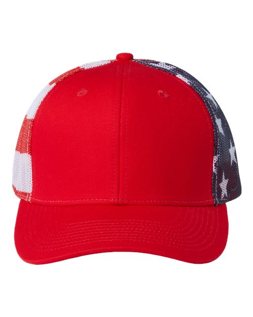 Printed Mesh Trucker Cap - S700M