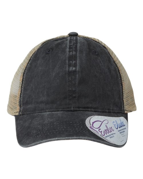 Women's Washed Mesh-Back Cap - TESS