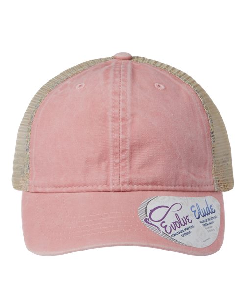 Women's Washed Mesh-Back Cap