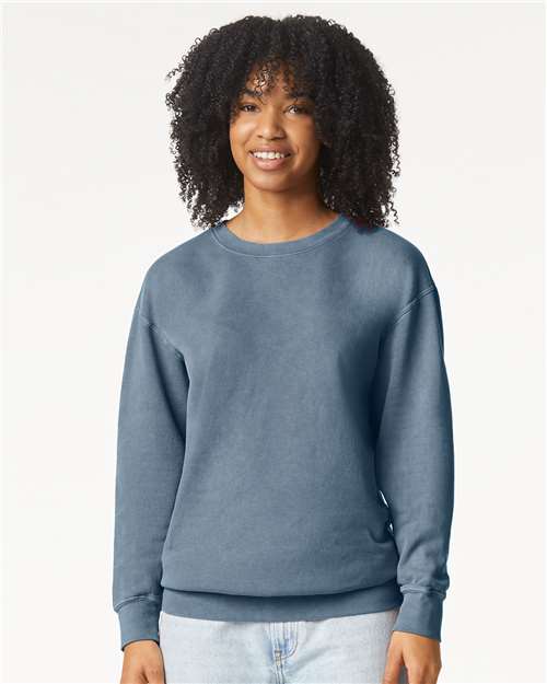 Unisex Garment-Dyed Lightweight Crewneck Sweatshirt - 1466C