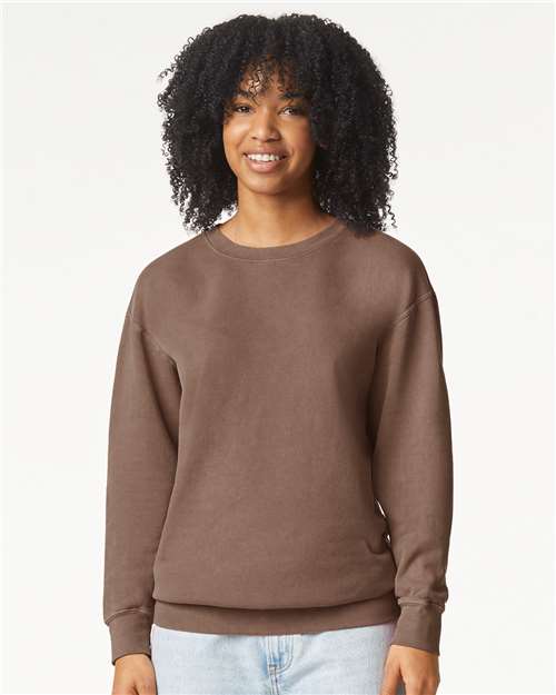 Unisex Garment-Dyed Lightweight Crewneck Sweatshirt - 1466C