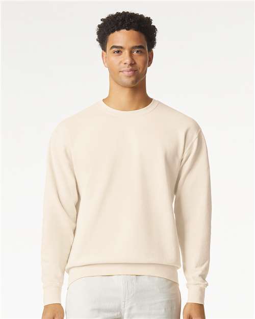 Unisex Garment-Dyed Lightweight Crewneck Sweatshirt - 1466C