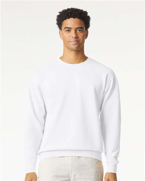 Unisex Garment-Dyed Lightweight Crewneck Sweatshirt - 1466C