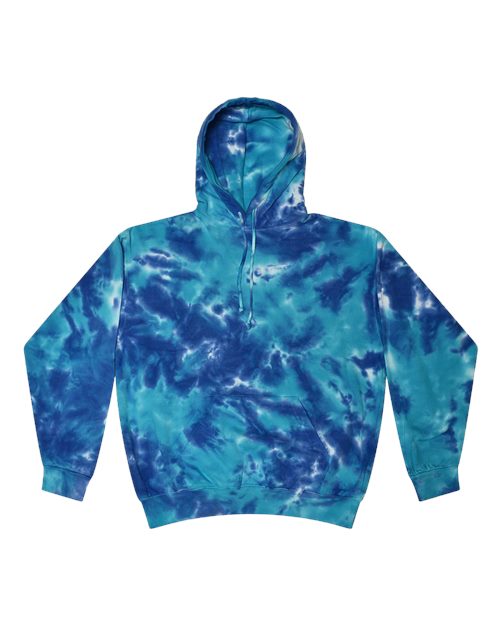 Unisex Tie-Dyed Hooded Sweatshirt - 8777