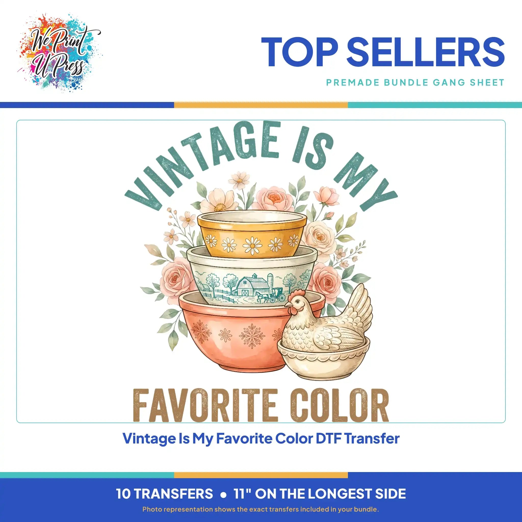 Top Seller Bundle DTF Transfers
