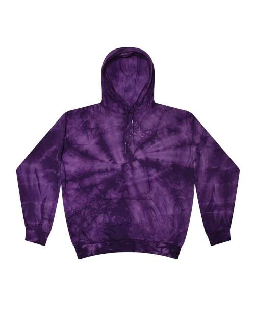 Unisex Tie-Dyed Hooded Sweatshirt