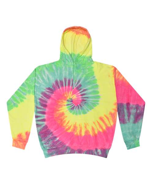 Unisex Tie-Dyed Hooded Sweatshirt - 8777