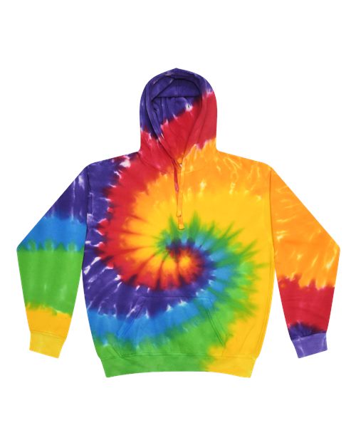 Unisex Tie-Dyed Hooded Sweatshirt