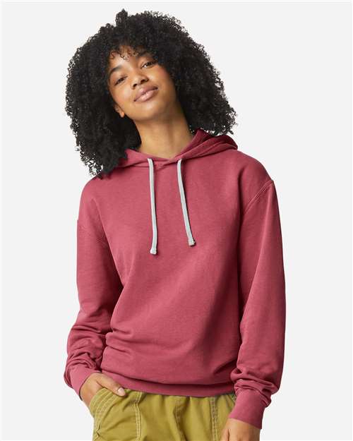 Unisex Garment-Dyed Lightweight Hooded Sweatshirt - 1467C