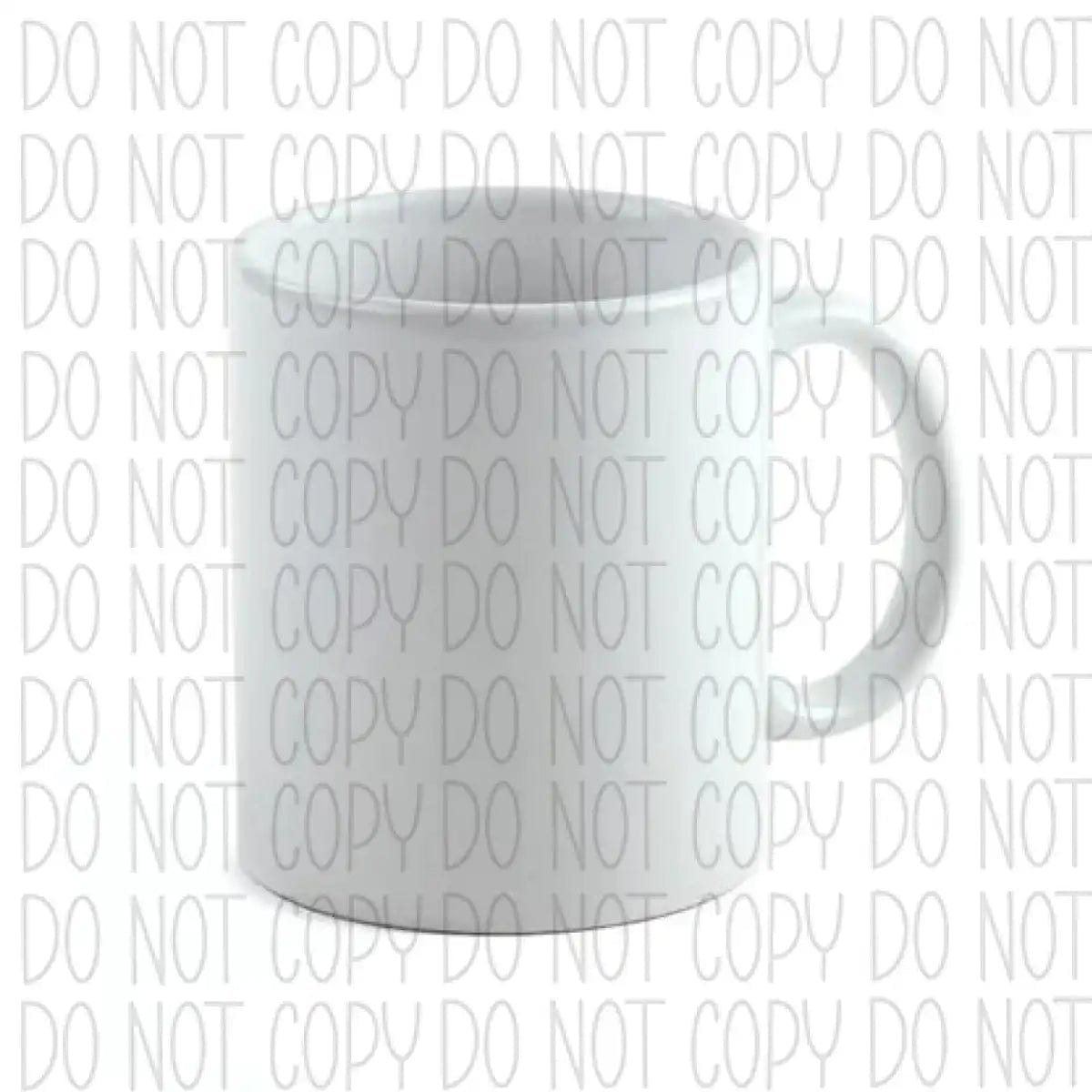 11oz White Sublimation Ceramic Mug with C Handle - We Print U Press DTF Transfers