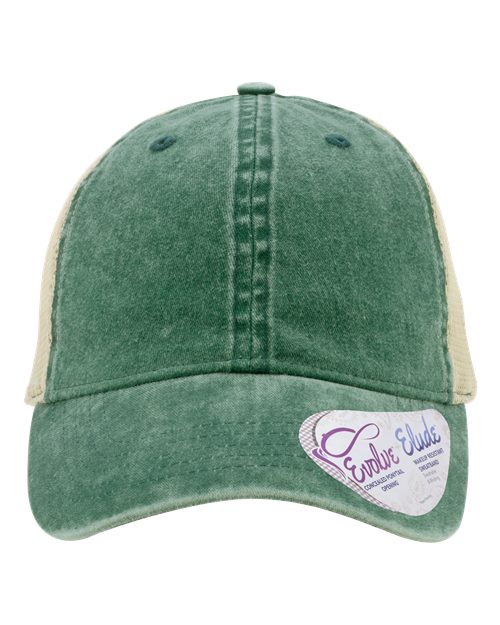 Women's Washed Mesh-Back Cap