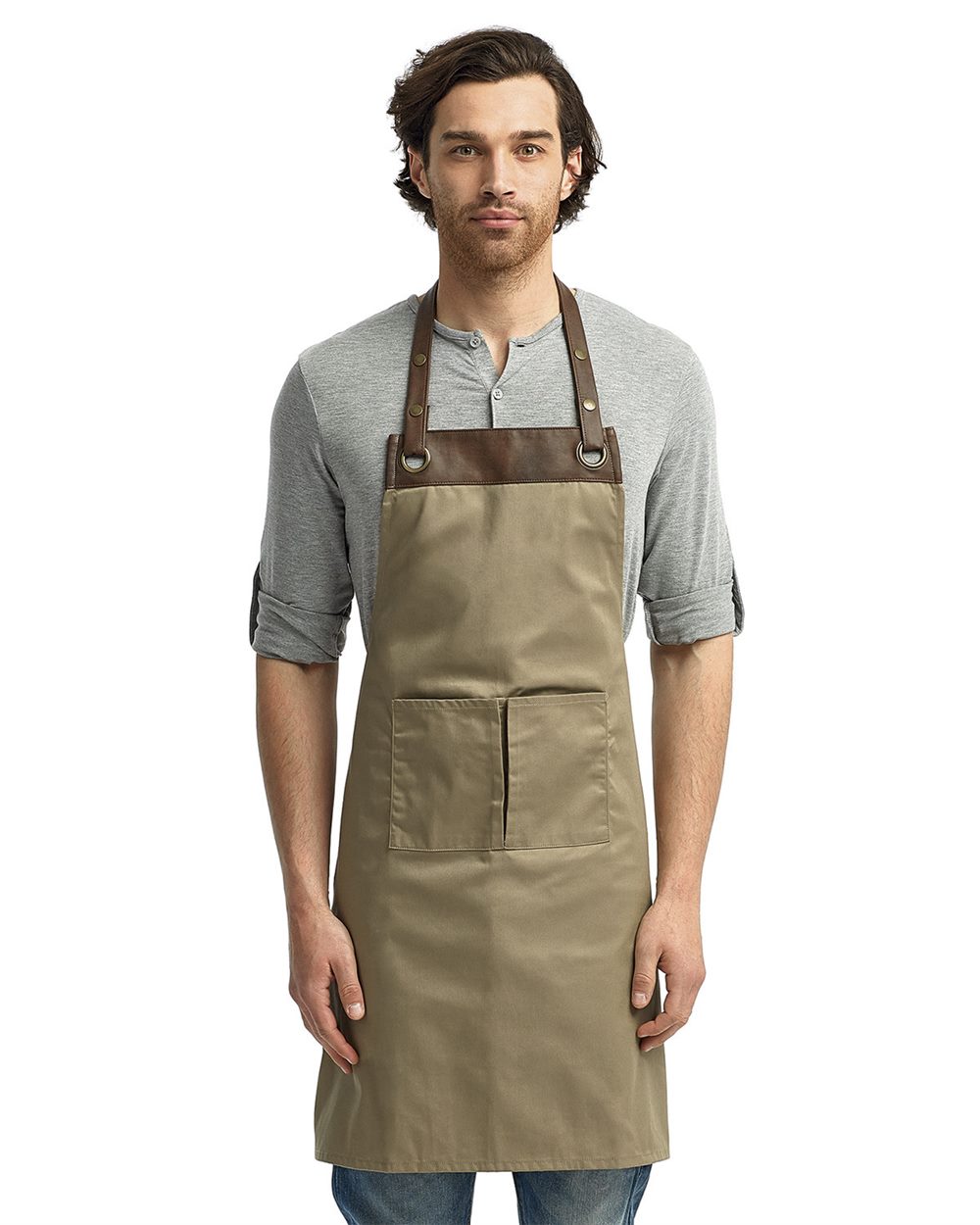 Espresso Bib Apron - RP123
