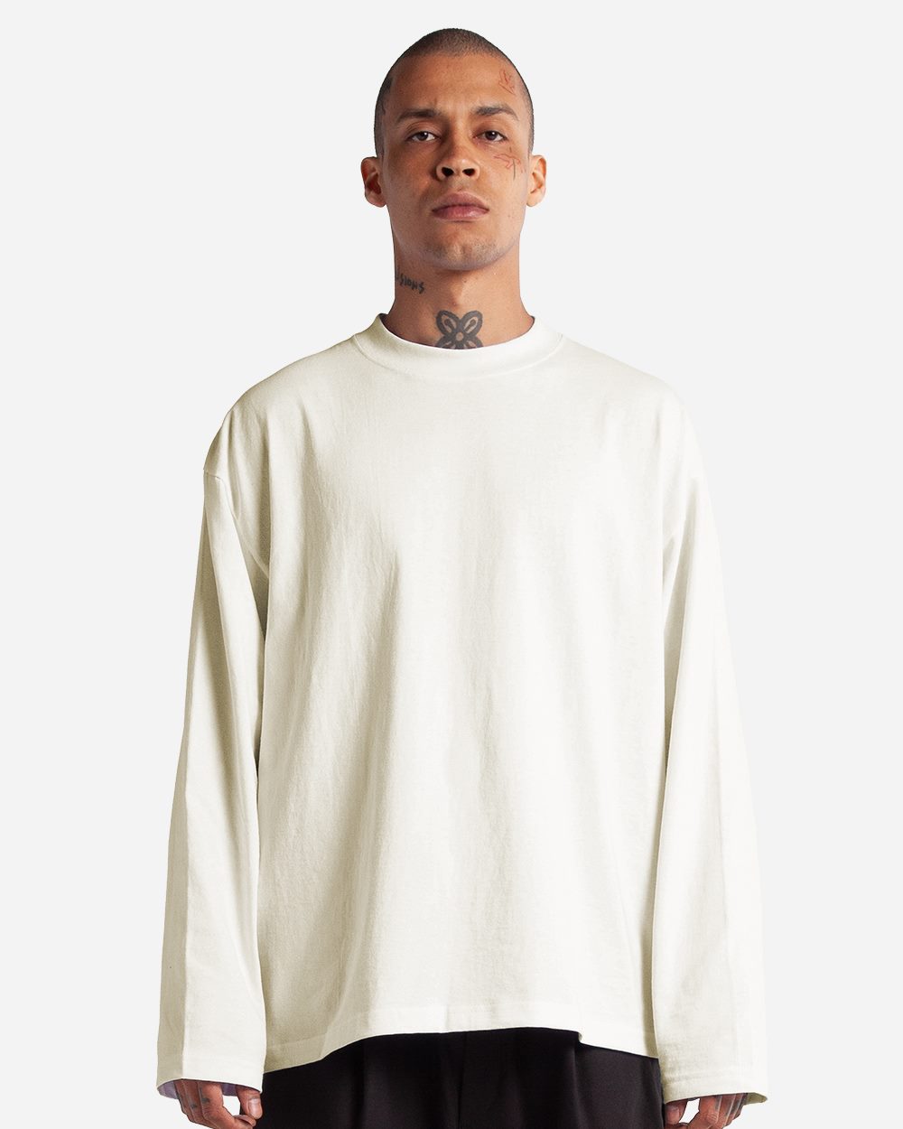 Unisex Max Heavyweight Oversized Long Sleeve Tee - SHMOL