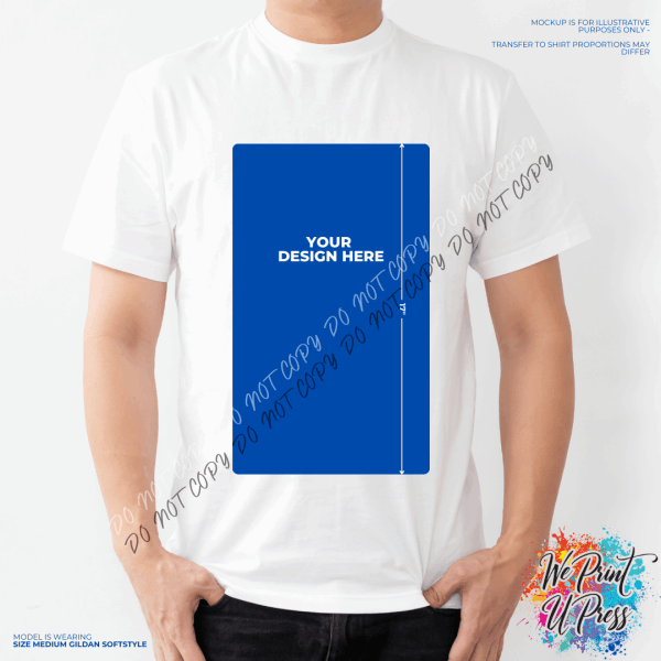 17" Custom Transfer - We Print U Press DTF Transfers