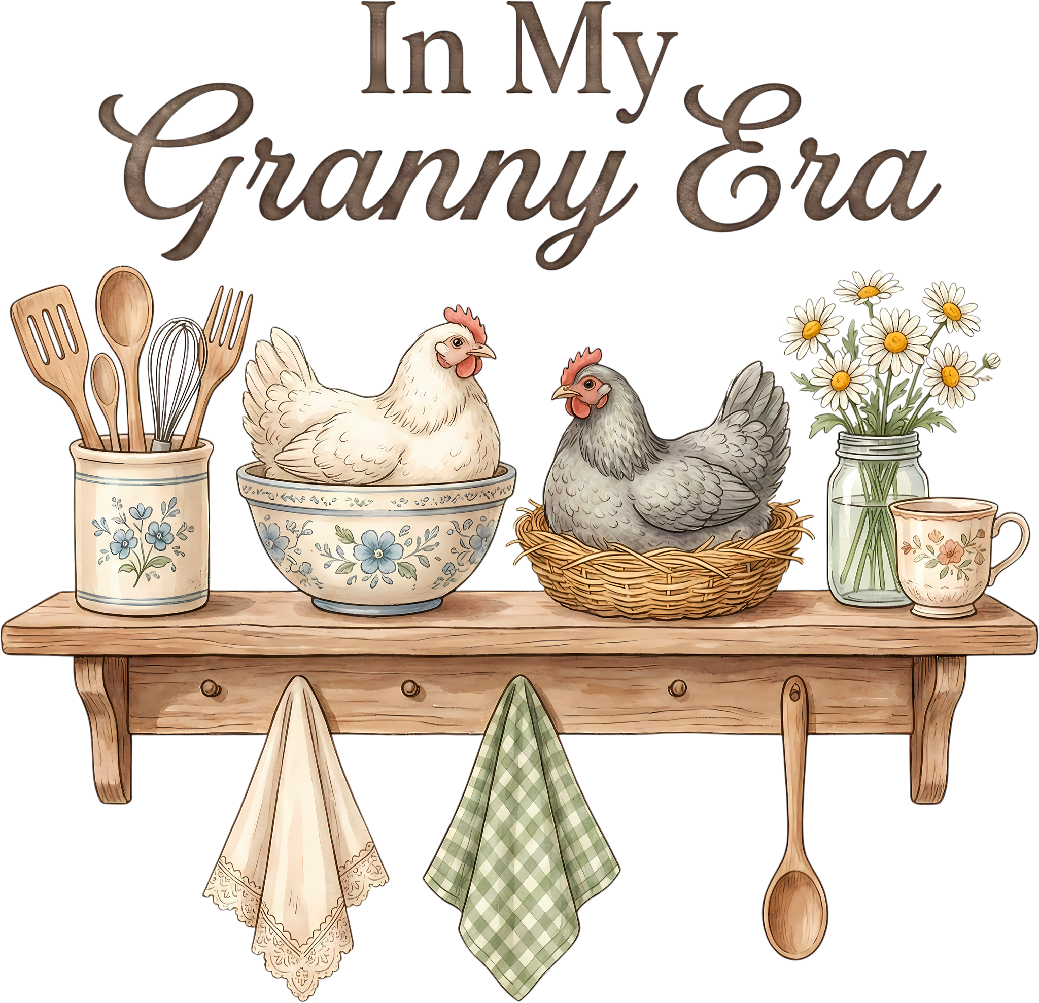 In My Granny Era DTF Transfer