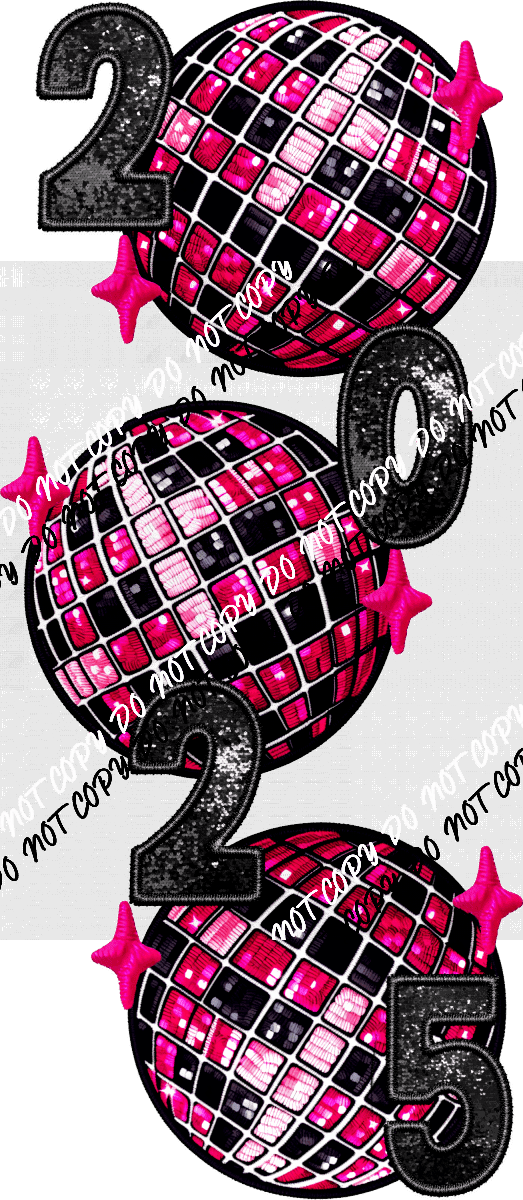 2025 Sparkle Globes DTF Transfer - We Print U Press DTF Transfers