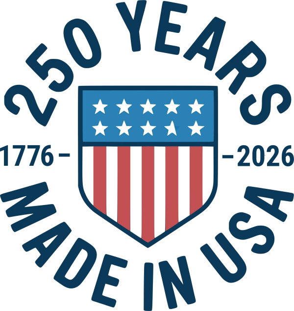 250 Years Made in USA Emblem DTF Transfer - RTP DTF Transfer