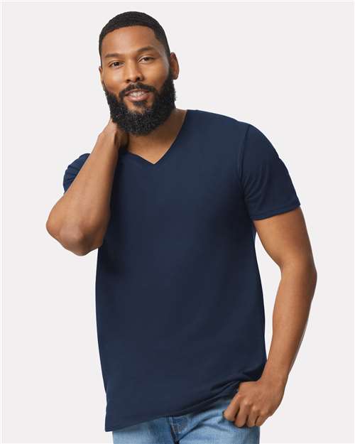 Unisex Softstyle® V-Neck T-Shirt - 64V00