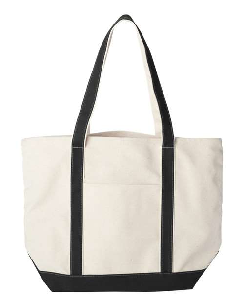 Carmel Classic XL Cotton Canvas Resort Tote - 8872