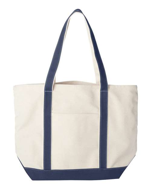Carmel Classic XL Cotton Canvas Resort Tote - 8872