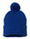 12" Pom-Pom Cuffed Beanie