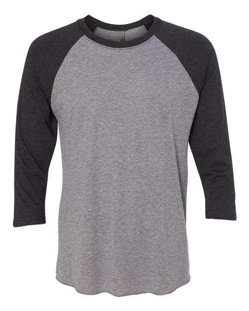 Unisex Triblend Three-Quarter Raglan T-Shirt - 6051