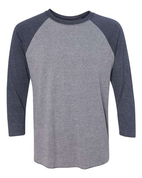 Unisex Triblend Three-Quarter Raglan T-Shirt - 6051