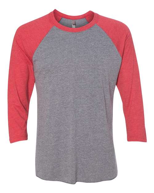 Unisex Triblend Three-Quarter Raglan T-Shirt - 6051