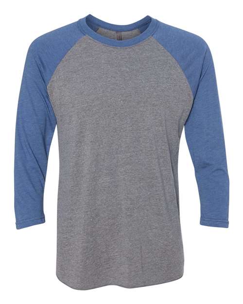 Unisex Triblend Three-Quarter Raglan T-Shirt - 6051