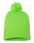 12" Pom-Pom Cuffed Beanie