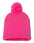 12" Pom-Pom Cuffed Beanie
