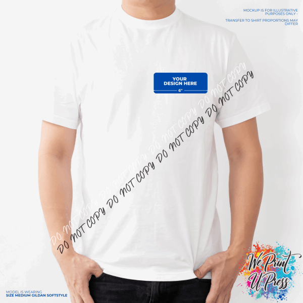 6” Custom Transfer - We Print U Press DTF Transfers