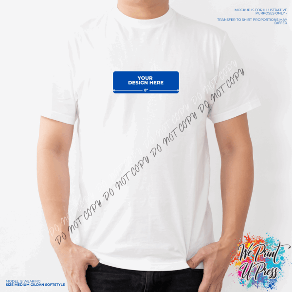 7” Custom Transfer - We Print U Press DTF Transfers